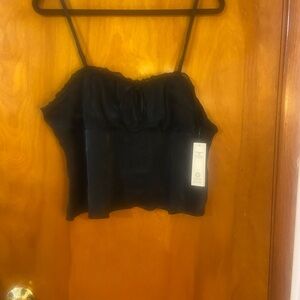 No Boundaries Black Camisole Top